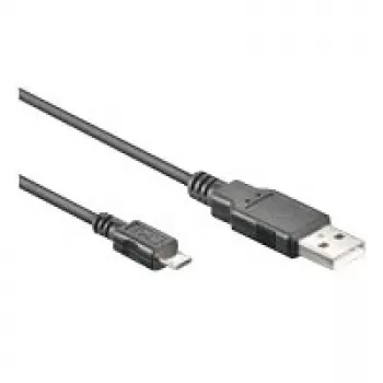 Wentronic goobay - cabo USB 2.0 - USB 2.0 tipo A (M) - Micro-USB 2.0 tipo D (M) - 3 m - preto