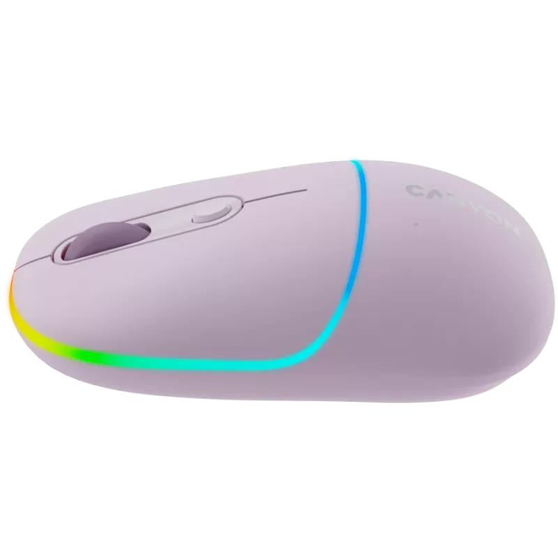 Rato CANYON MW-22 2em1 BT/ sem fios Pearl Rose