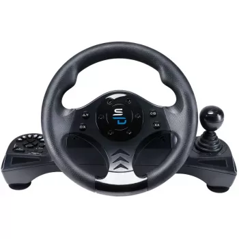 Volante + pedais Subsonic SA5156-NG rotação 270° USB preto