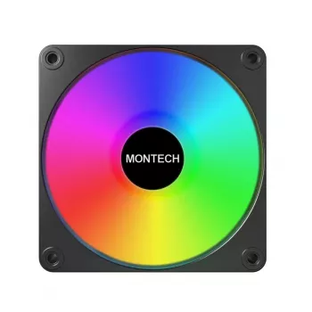 Módulo de ventoinha para caixa de computador Montech GF120 V2 ARGB 12 cm preto 1 unid.