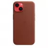 Apple | Capa de pele de 14 com MagSafe | Capa com MagSafe | Apple | iPhone 14 | Pele | Umber