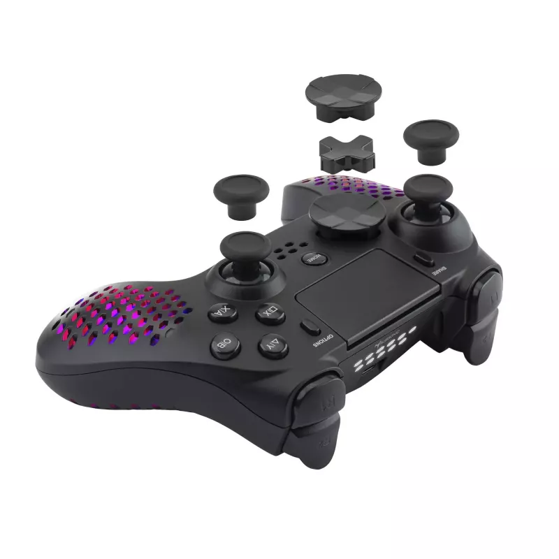 Comando Subsonic SA5654 preto Bluetooth USB PC PlayStation 4 3