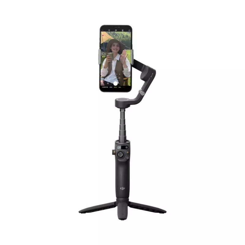 DJI Osmo Mobile 6 estabilizador de câmara de mão motorizado, preto