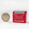 Interruptor inteligente Shelly 1PM Mini Gen4, sem fios 110–240 V AC, máx. 8 A / 2000 W, caixa de plástico 34×16×29 mm