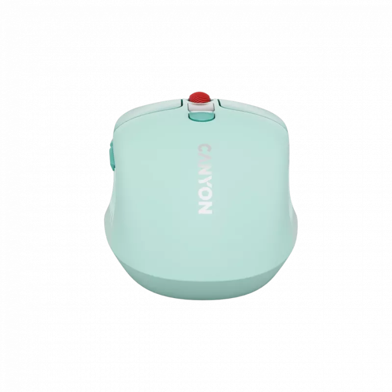Canyon MW-26 – rato ótico sem fios 2 em 1 Bluetooth / 2,4 GHz – silencioso – verde