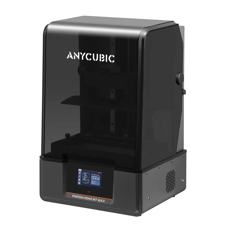 Anycubic Photon Mono M7 Max impressora 3D de resina, LCD 7K, grande volume de impressão, preta