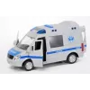 Brinquedo mecânico Madej modelo 075007 — polícia com som, mecanismo de corda