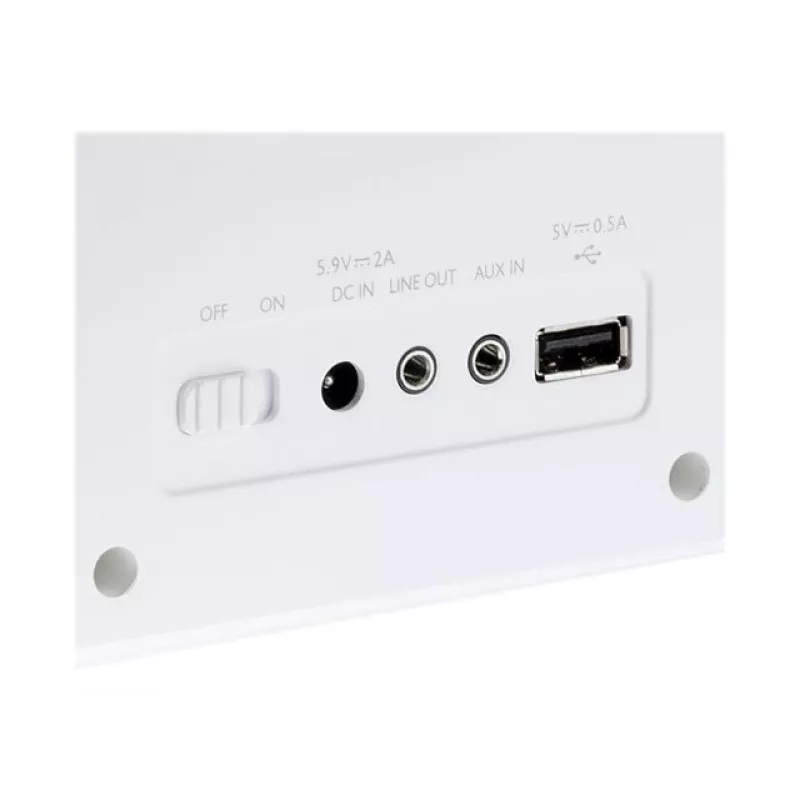 Rádio Internet WIFI ART RADA X102 X102 LCD cor 3.2 branco