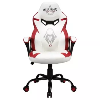 Cadeira de escritório Subsonic SA5573-AC1 assento acolchoado encosto acolchoado branco