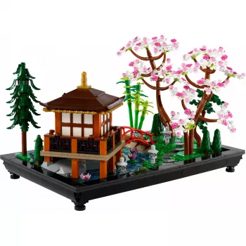 Conjunto de construção LEGO ICONS 10315 Jardim Zen, 1363 peças, 18+, dimensões 210×320×200 mm, peso 4,19 kg