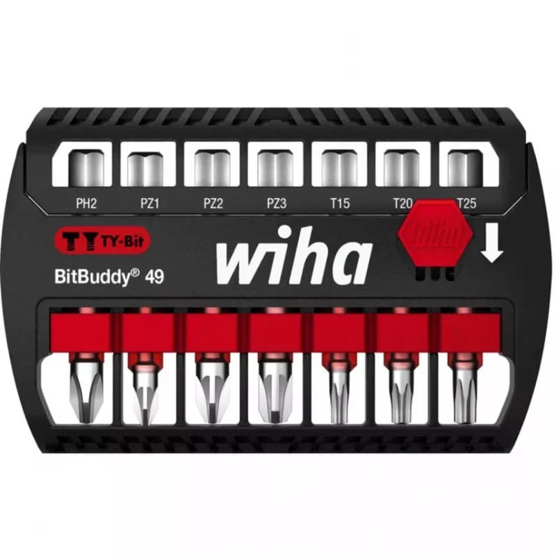 Conjunto de bits Wiha BitBuddy TY 49 mm