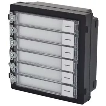 Módulo de chamada (6 botões) HIKVISION DS-KD-KK