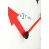 Relógio de parede NeXtime 8151 Boy, Ø43 cm, branco/azul/preto/vermelho