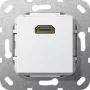 GIRA adaptador HDMI branco puro 566903 (566903)