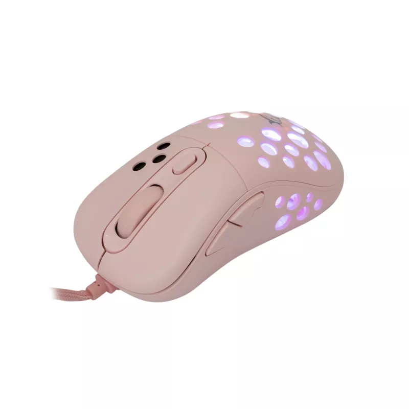 Rato White Shark GM-5013 Azrael rosa USB