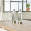 BRITA SodaOne 1043722 garrafas de carbonatação, 1 L, transparentes, pack de 2
