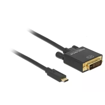 Adaptador USB-C para DVI DeLOCK 85321 2 m