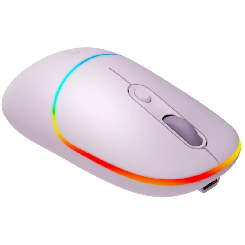 Rato CANYON MW-22 2em1 BT/ sem fios Pearl Rose