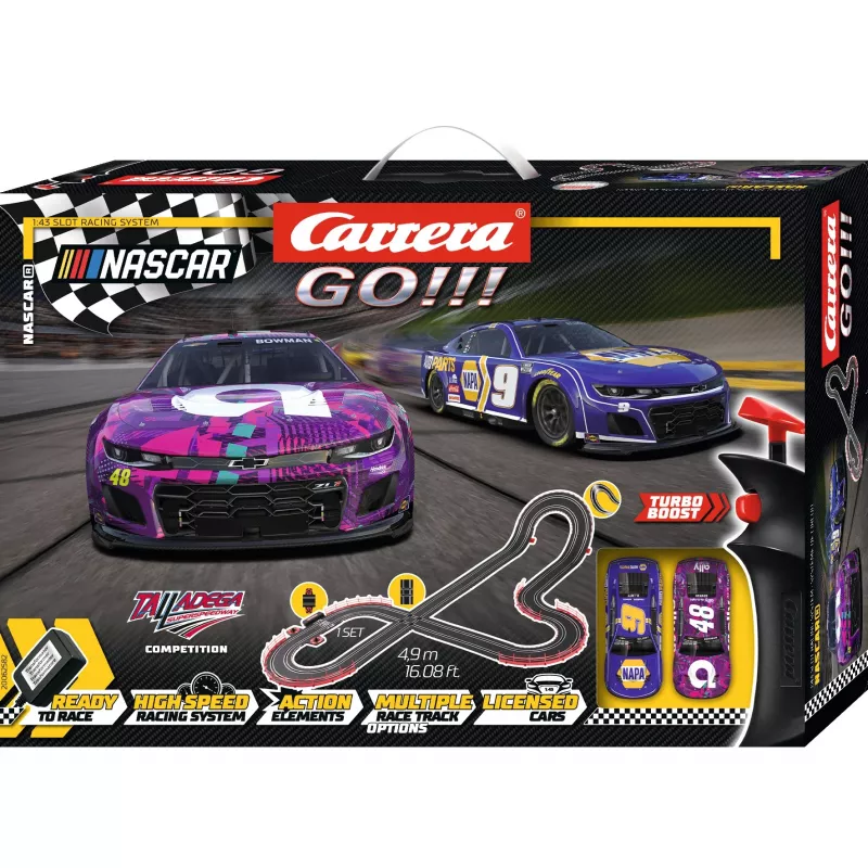 Carrera GO!!! NASCAR Talladega Competition conjunto de pista de corridas