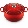Le Creuset Signature 6,7 L redonda vermelho