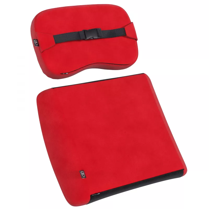 Conjunto de almofadas de espuma viscoelástica noblechairs DOOM Retro Edition — almofadas ergonómicas para cadeiras gaming e de escritório