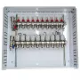 Distribuidor de piso radiante, 10 circuitos, com atuadores de termostato NC AC230V e caudalímetros