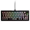 Teclado mecânico GLORIOUS GMMK 3 PRO Barebones 65% com fios USB RGB preto