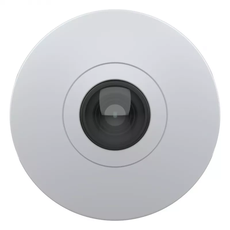Axis M4327-P 02636-001 câmara IP panorâmica minidomo para interior, 6 MP, olho de peixe 180/360°, teto/parede, branca