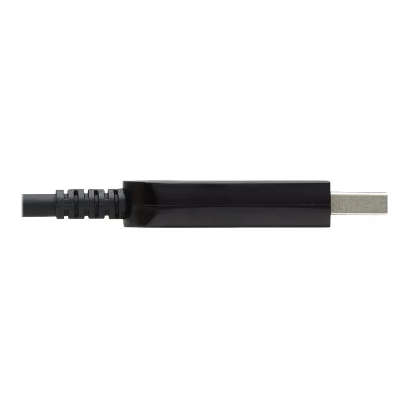 Cabo de fibra ótica ativo (AOC) com certificação Plenum Eaton Tripp Lite Série USB 3.2 Gen 1 - A/B M/M, preto, 20 m - Cabo USB - USB Type-A (M) para USB Type-B (M) - USB 3.2 Gen 1 - 20,0 m - P