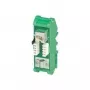 Patch panel PHOENIX-CONTACT FL-PP-RJ45 Cat.5e montagem em calha DIN, 8 portas RJ45