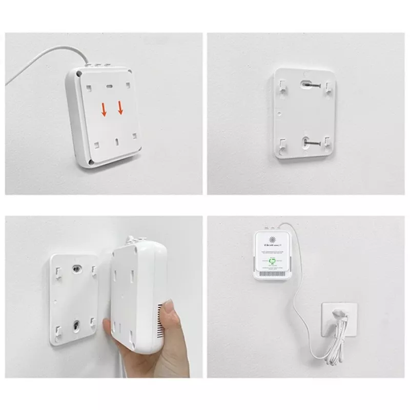 Detetor de CO QOLTEC 52576 – sensor de monóxido de carbono, alarme de 85 dB