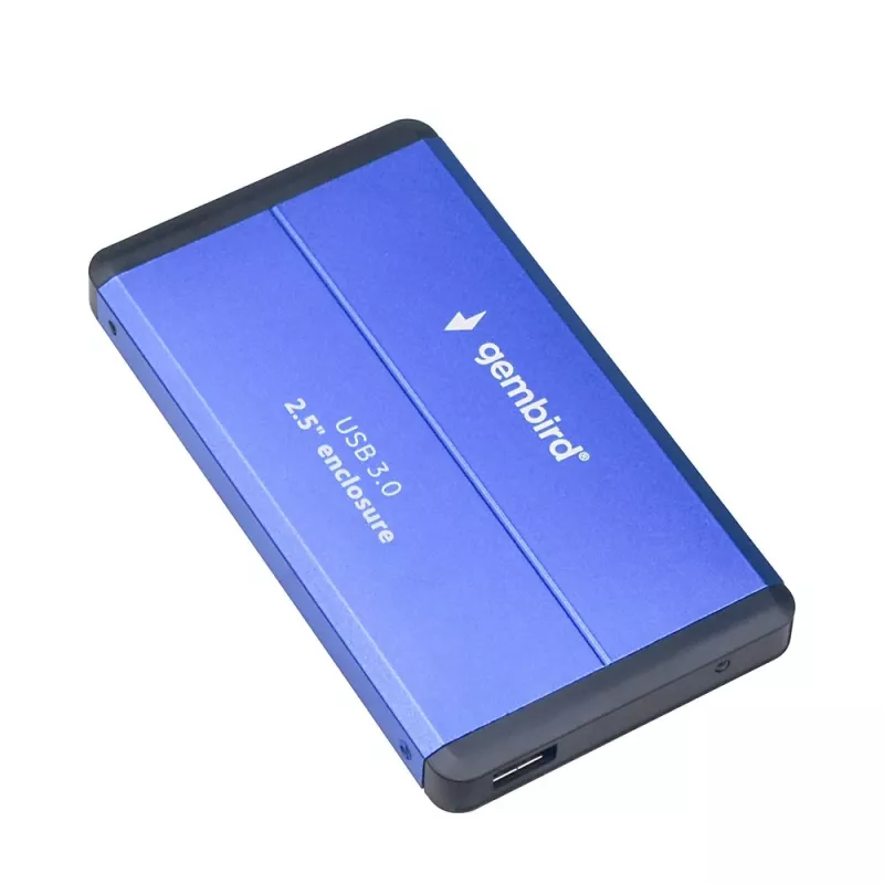 Gembird EE2-U3S-2-B caixa para disco rígido caixa HDD azul 2.5 (EE2-U3S-2-B)
