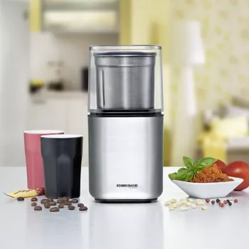Rommelsbacher moinho de especiarias e café aço inoxidável prateado EGK 200 (EGK 200)
