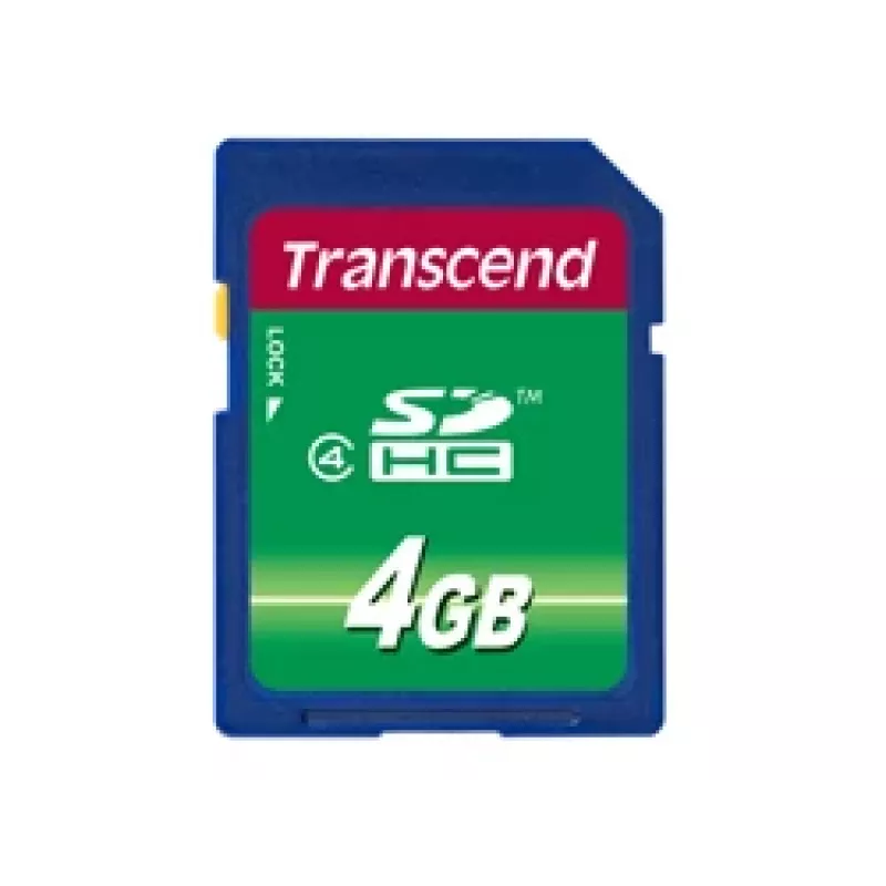 Cartão de memória Transcend 4GB SDHC TS4GSDHC4