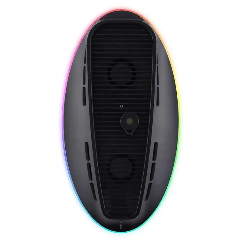 Suporte de arrefecimento SUBSONIC SA5656 para PS5 e PS5 Slim com iluminação LED, arrefecimento multi-ventoinha, alimentação USB