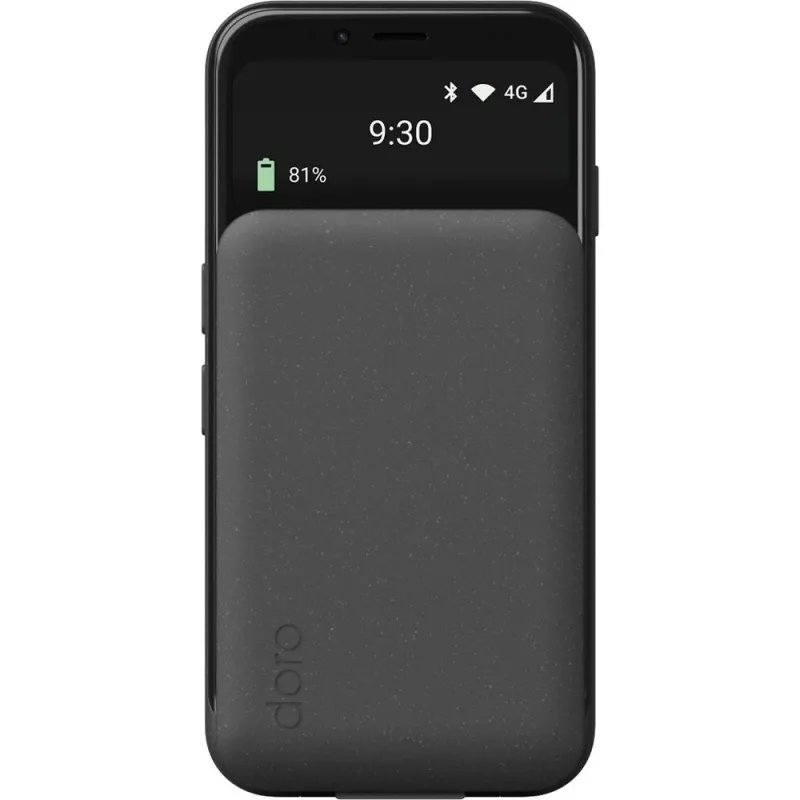 Doro Aurora A20 smartphone para seniores, 4,5 polegadas, 64GB, Graphite