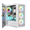 Caixa Logic PORTOS ARGB MINIDI USB 3.0 branco