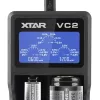 Carregador USB de pilhas domésticas XTAR VC2