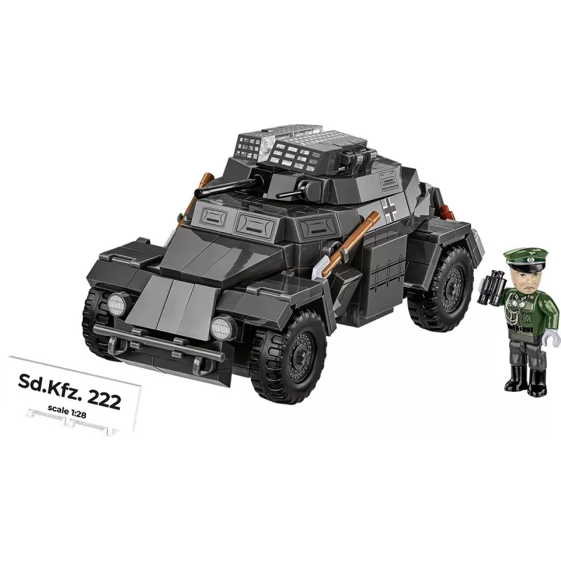Cobi Blocks Sd.Kfz 222 kit de montagem COBI-2657 — 502 peças de construção
