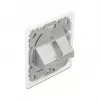 Tomada de parede Keystone 1 porta DeLOCK 86981