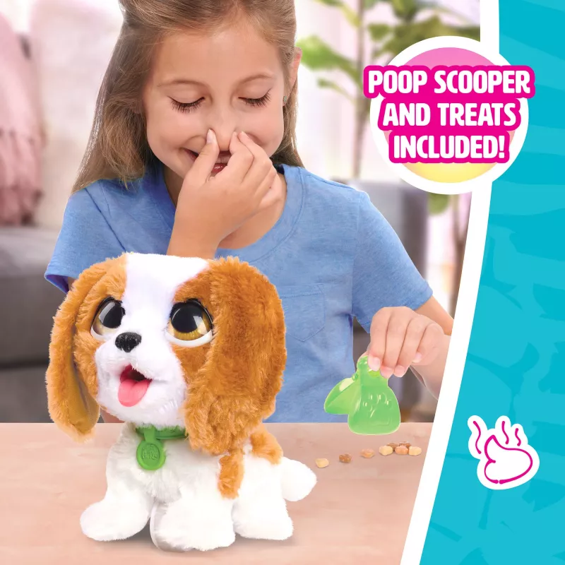 furReal Poop-a-Lots Cavalier King Charles Spaniel, peluche