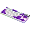 LORGAR KBP70TKLW, Teclado de gaming mecânico TKL sem fios Pro, branco, layout EN