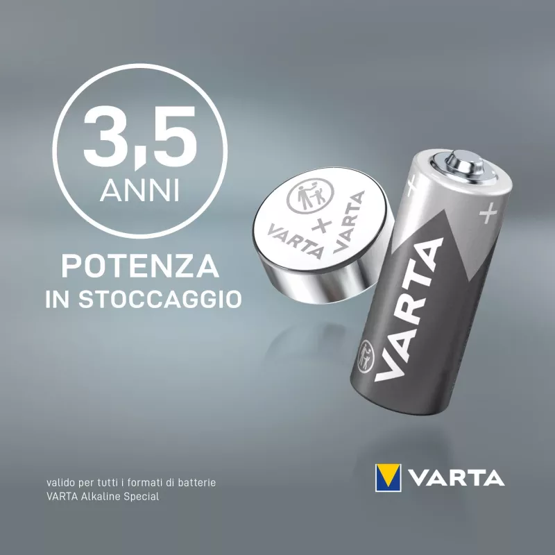 Pilha Varta LR44/AG13/V13 GA (4276) 1BL
