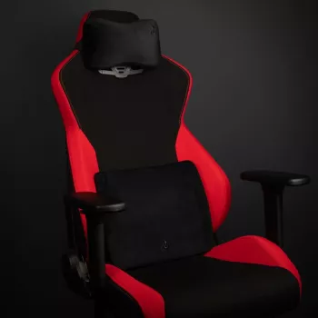 Conjunto de almofadas de espuma viscoelástica nitro concepts NC-PST-MF-001 — Preto, almofadas ergonómicas de suporte em espuma viscoelástica (conjunto)