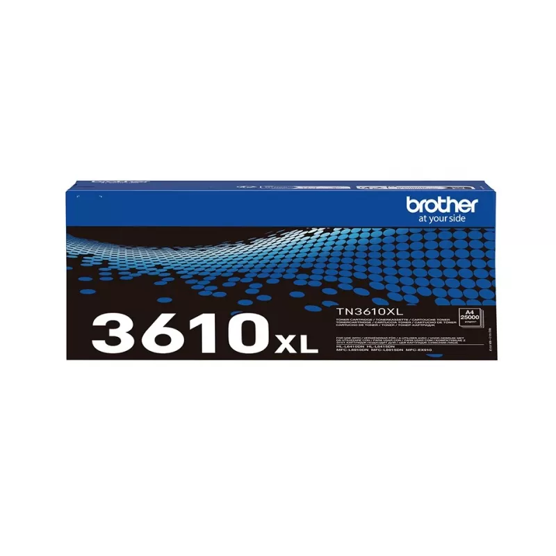 Cartucho de toner Brother TN-3610XL 6000 páginas preto