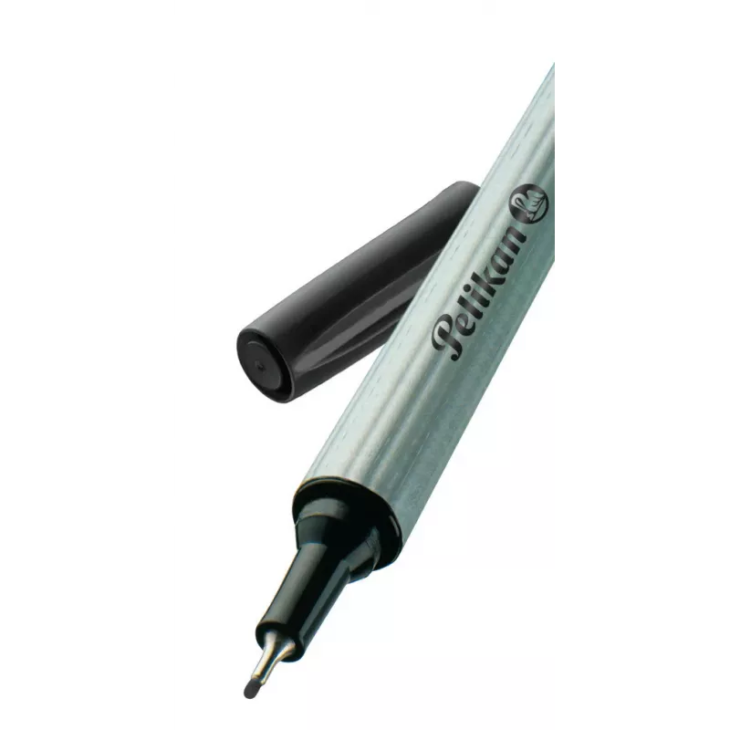 Caneta fineliner Pelikan 96 Fine preto azul vermelho 3 unid. 0,4 mm