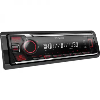 Eletrónica KMM-BT408DAB, preto, 1 DIN, 88 W, 4.0 canais, 50 W, 20 - 20000 Hz