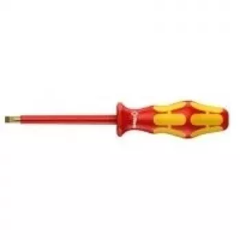 Wera 160 i VDE chave de fendas de fenda largura da lâmina: 2,5 mm comprimento da lâmina: 80 mm DIN EN 60900 (05006100001)