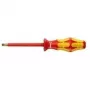 Wera 160 i VDE chave de fendas de fenda largura da lâmina: 2,5 mm comprimento da lâmina: 80 mm DIN EN 60900 (05006100001)