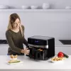 Taurus Air Fry Digital Duo Duplo 9 L 2200 W fritadeira de ar quente preto